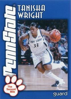 2004 The Second Mile Penn State Nittany Lions Winter Sports #NNO Tanisha Wright Front