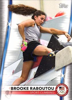 2021 Topps U.S. Olympic & Paralympic Team & Hopefuls #29 Brooke Raboutou Front