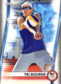 2021 Topps U.S. Olympic & Paralympic Team & Hopefuls #46 Tri Bourne Front