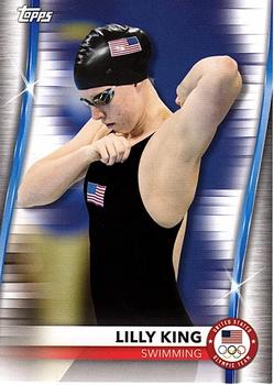2021 Topps U.S. Olympic & Paralympic Team & Hopefuls #47 Lilly King Front