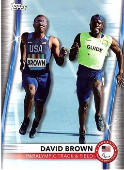2021 Topps U.S. Olympic & Paralympic Team & Hopefuls #62 David Brown Front