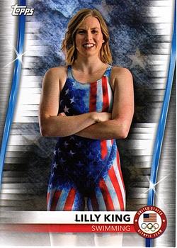 2021 Topps U.S. Olympic & Paralympic Team & Hopefuls #74 Lilly King Front