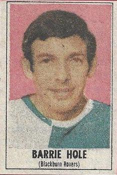 1968-70 D.C. Thomson The Rover Famous Footballers #NNO Barrie Hole Front