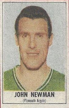1968-70 D.C. Thomson The Rover Famous Footballers #NNO John Newman Front