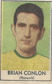 1968-70 D.C. Thomson The Rover Famous Footballers #NNO Bryan Conlon Front