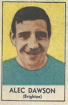 1968-70 D.C. Thomson The Rover Famous Footballers #NNO Alex Dawson Front