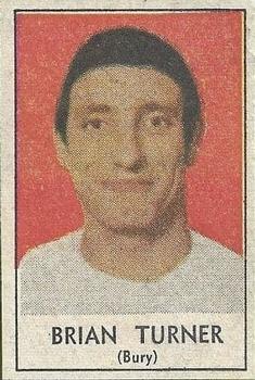 1968-70 D.C. Thomson The Rover Famous Footballers #NNO Brian Turner Front