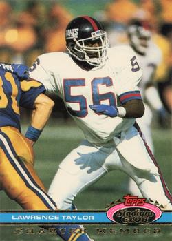 1991 Stadium Club Charter Member #NNO Lawrence Taylor Front