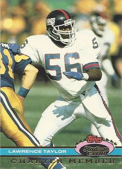 1991 Stadium Club Charter Member #NNO Lawrence Taylor Front