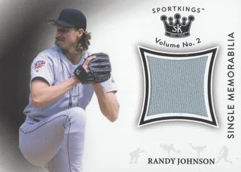 2021 Sportkings Volume 2 - Single Memorabilia Relics #SM-RJ Randy Johnson Front