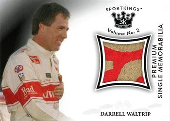 2021 Sportkings Volume 2 - Single Memorabilia Premium Relics #SMP-DW Darrell Waltrip Front