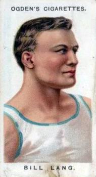 1909 Ogden’s Pugilists & Wrestlers Series 2 #62 Bill Lang Front