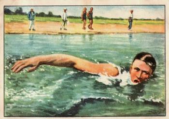 1928 Echte Wagner Sport I Album 1, Serie 6 #4 Schwimmen Front