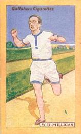 1924 Gallaher British Champions of 1923 #74 W.R. Milligan Front