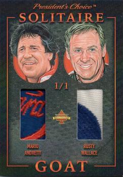 2020 President's Choice Solitaire - GOAT #NNO Mario Andretti / Rusty Wallace Front