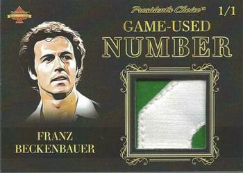2020 President's Choice Solitaire - Game-Used Number Gold #NNO Franz Beckenbauer Front