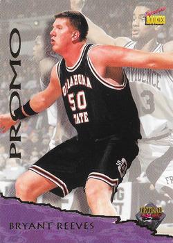 1995 Signature Rookies Tetrad - Promos #promo 2 Bryant Reeves Front