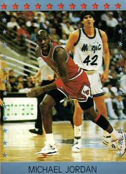 1990 Living Legends Gray Red Stars (unlicensed)  #NNO Michael Jordan Front