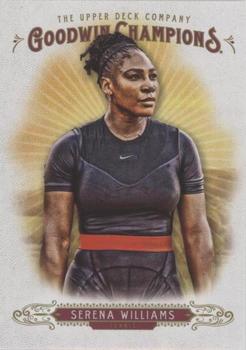 2018 Upper Deck Goodwin Champions - Blank Back #NNO Serena Williams Front