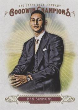 2018 Upper Deck Goodwin Champions - Blank Back #NNO Ben Simmons Front