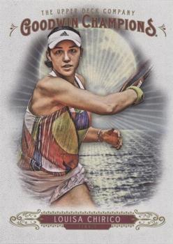 2018 Upper Deck Goodwin Champions - Blank Back #NNO Louisa Chirico Front