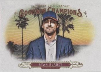 2018 Upper Deck Goodwin Champions - Blank Back #NNO Ryan Blaney Front