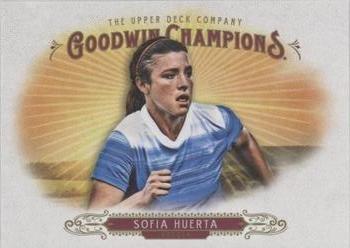 2018 Upper Deck Goodwin Champions - Blank Back #NNO Sofia Huerta Front