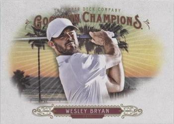 2018 Upper Deck Goodwin Champions - Blank Back #NNO Wesley Bryan Front