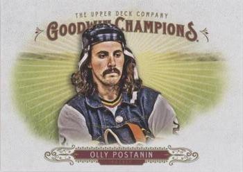 2018 Upper Deck Goodwin Champions - Blank Back #NNO Olly Postanin Front