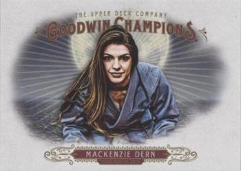 2018 Upper Deck Goodwin Champions - Blank Back #NNO Mackenzie Dern Front