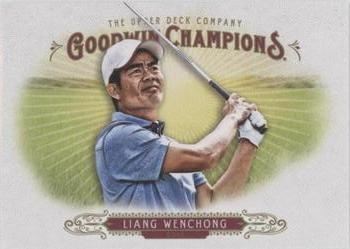2018 Upper Deck Goodwin Champions - Blank Back #NNO Liang Wenchong Front