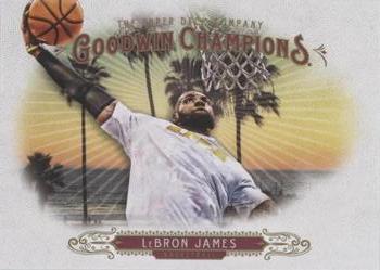 2018 Upper Deck Goodwin Champions - Blank Back #NNO LeBron James Front