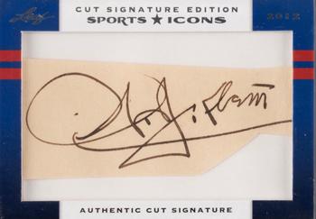 2012 Leaf Sports Icons Cut Signature Edition #NNO Bill Klem Front