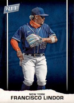 2021 Panini Father's Day #BB15 Francisco Lindor Front