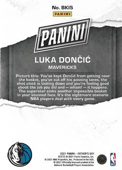2021 Panini Father's Day #BKI5 Luka Doncic Back