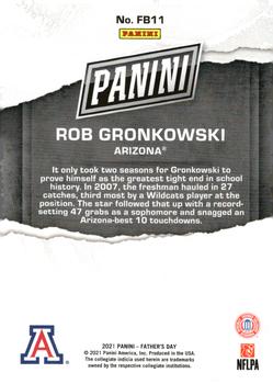 2021 Panini Father's Day #FB11 Rob Gronkowski Back