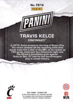 2021 Panini Father's Day #FB16 Travis Kelce Back