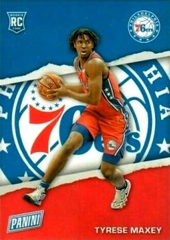 2021 Panini Father's Day #RC10 Tyrese Maxey Front