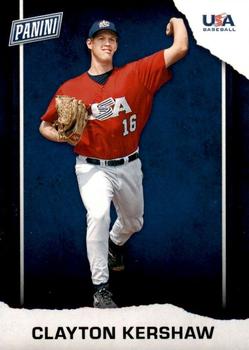 2021 Panini Father's Day #USA7 Clayton Kershaw Front