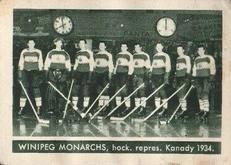 1934-35 Ilsa Sweets Sportovcu II #149 Team Winnipeg Monarchs Front