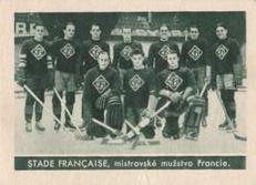 1934-35 Ilsa Sweets Sportovcu II #145 Team Stade Francaise Front