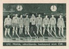 1934-35 Ilsa Sweets Sportovcu II #142 Team LTC Praha Front