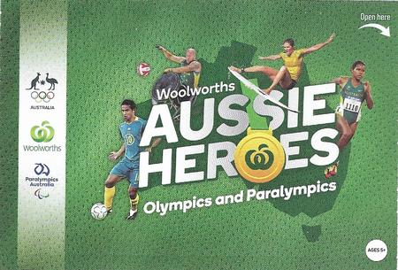 2021 Woolworths Aussie Heroes Stickers #7 Ellie Cole Back