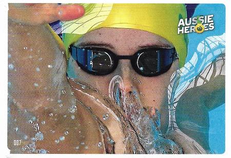 2021 Woolworths Aussie Heroes Stickers #7 Ellie Cole Front
