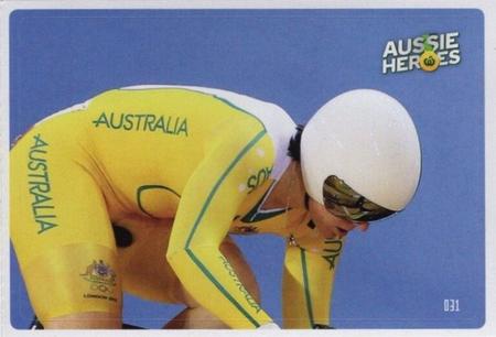 2021 Woolworths Aussie Heroes Stickers #31 Anna Meares Front