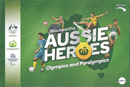 2021 Woolworths Aussie Heroes Stickers #50 Cathy Freeman Back