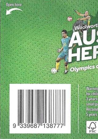 2021 Woolworths Aussie Heroes Stickers #66 Jeff Horn Back