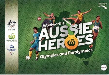 2021 Woolworths Aussie Heroes Stickers #69 Hannah Green Back
