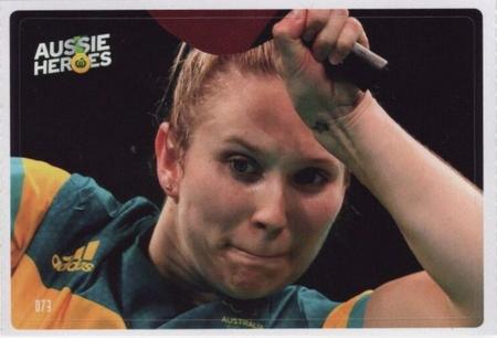 2021 Woolworths Aussie Heroes Stickers #73 Melissa Tapper Front