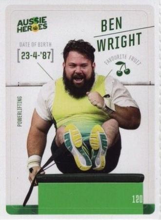 2021 Woolworths Aussie Heroes Stickers #120 Ben Wright Front